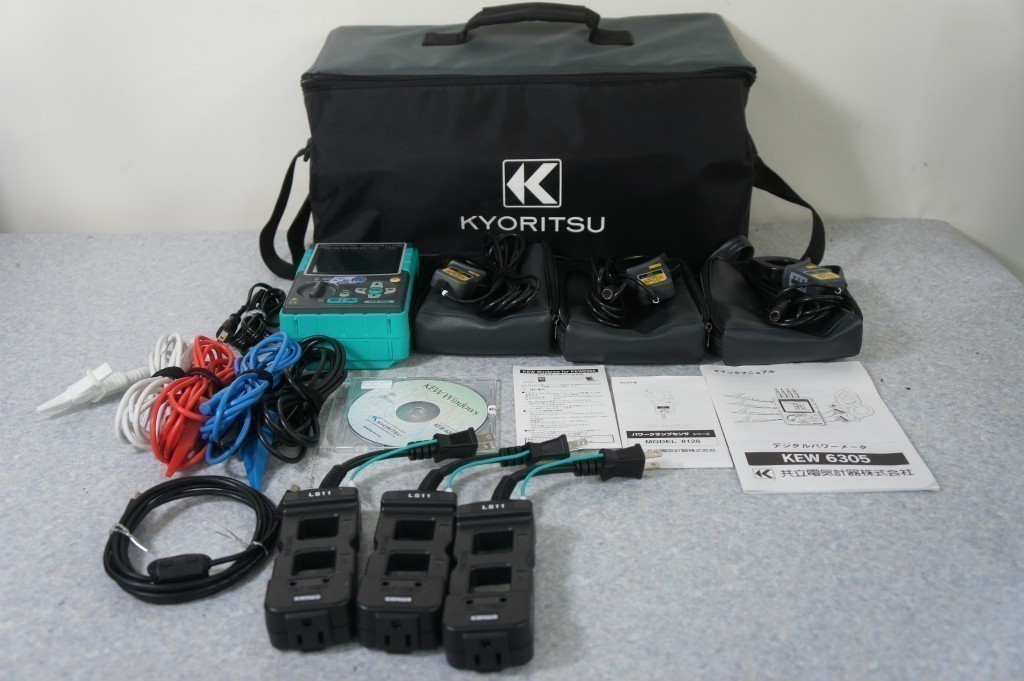 KYORITSUの電源品質アナライザ・パワーメータを高価買取中